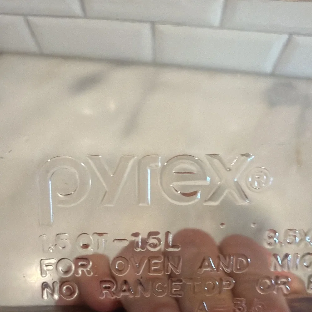 Pyrex Loaf Pan Baking Dish #213 Amber Brown Glass Corning E 15 1.5L 22x11x6cm
